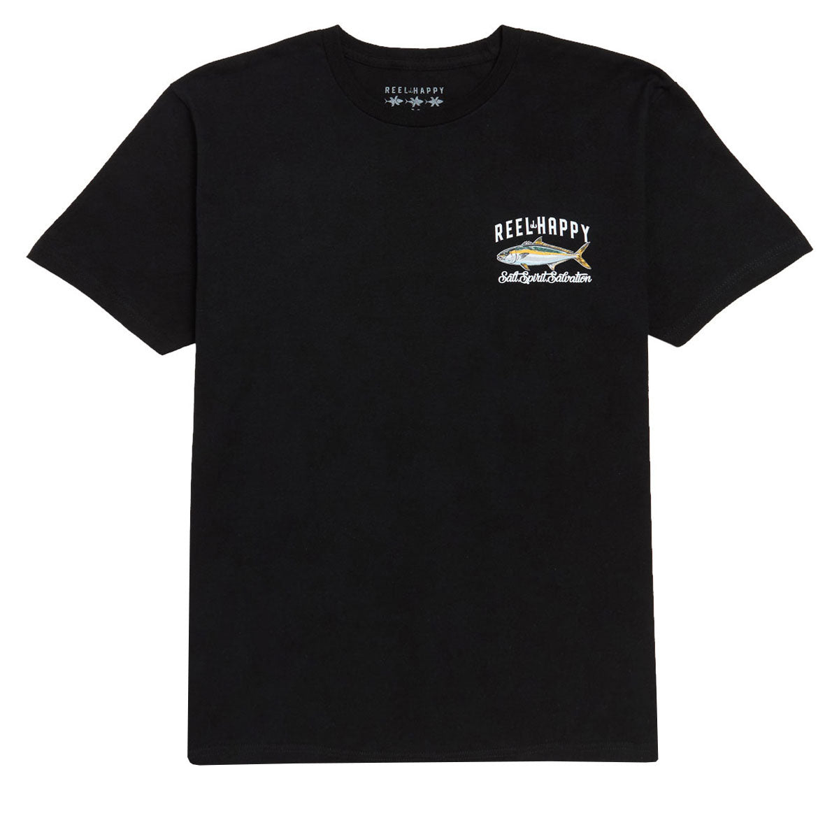 Reel Happy Buri T-Shirt - Black image 2