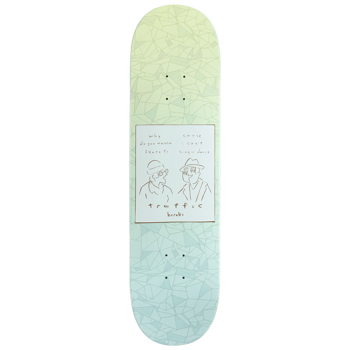 Traffic Hiroki Muraoka Balboa Skateboard Deck - 8.50