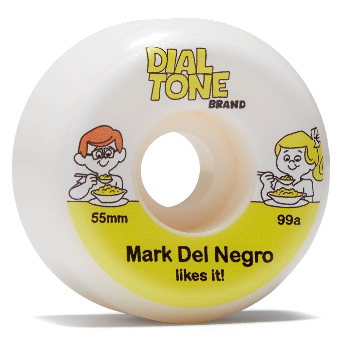 Dial Tone Mark Del Negro Ginger Grahams Conical 99a Skateboard Wheels - 55mm image 1