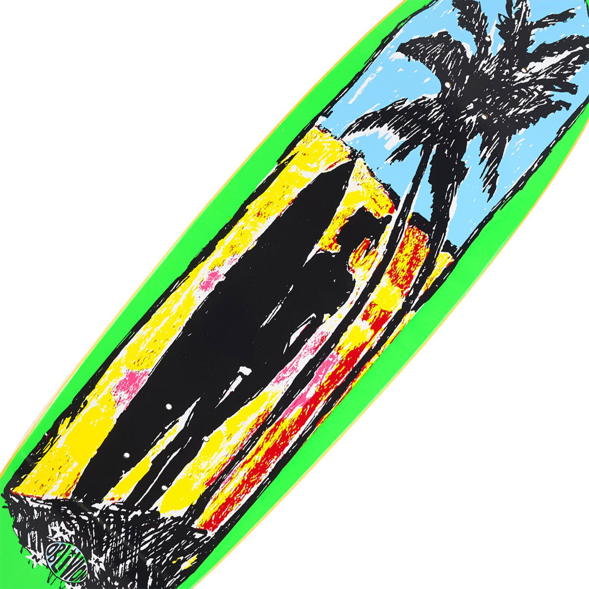 WKND x Oblivion Sunset SD Surf Skateboard Complete - 8.60