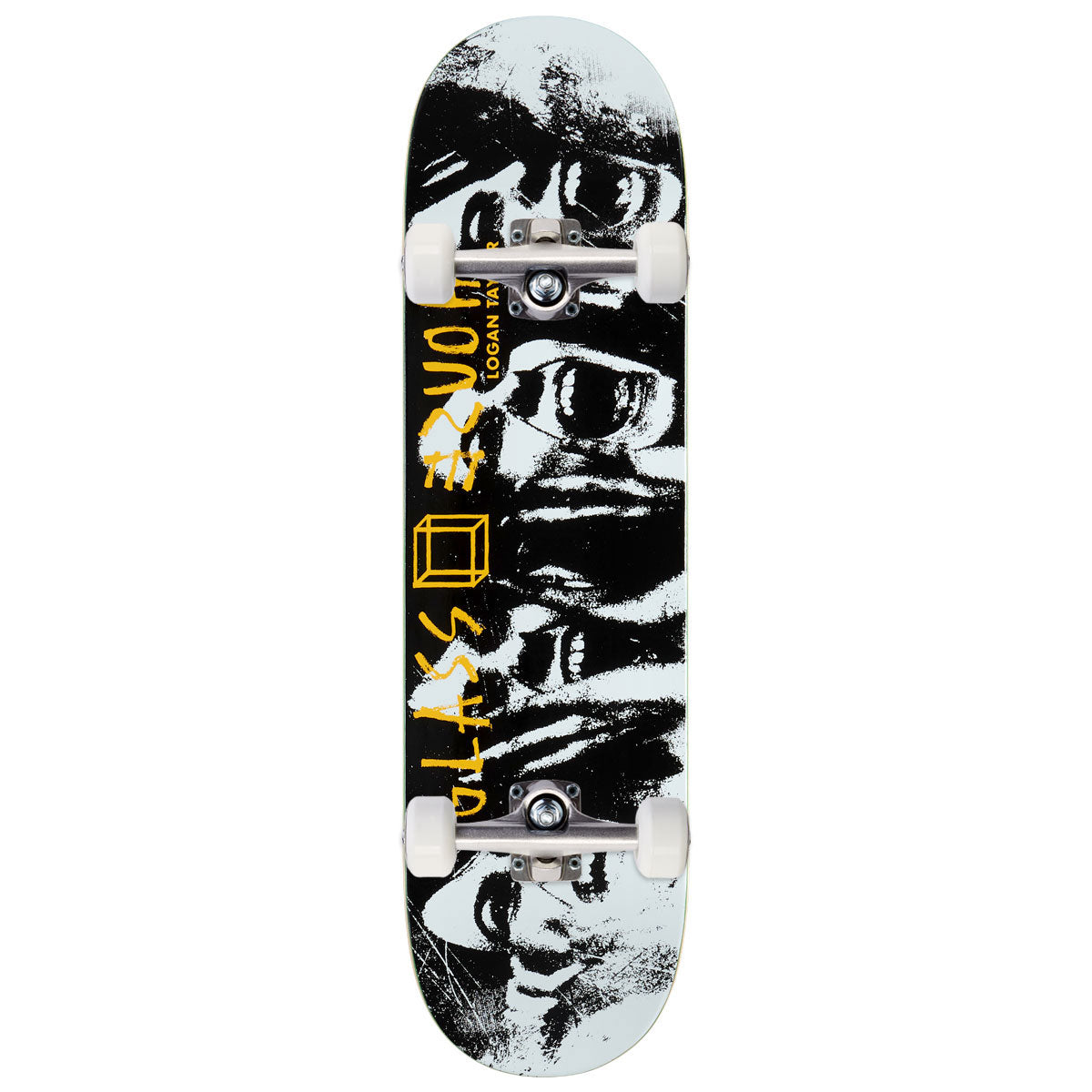 Glass House Taylor Possessed Skateboard Complete - White - 8.50