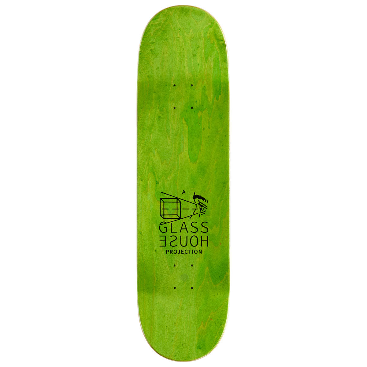 Glass House Eye Witness Skateboard Complete - Blue/Yellow - 8.75