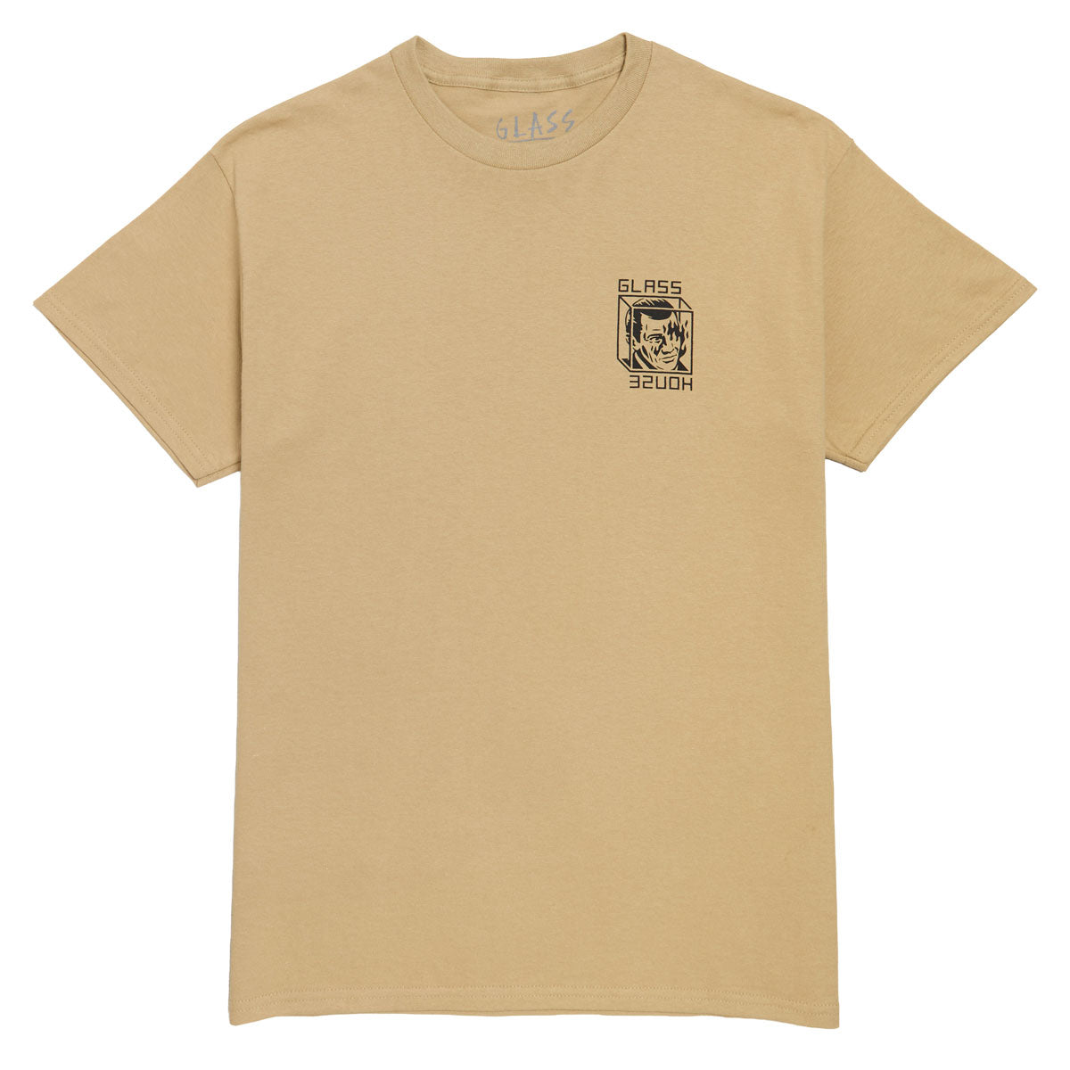 Glass House House Arrest Fire T-Shirt - Tan image 1
