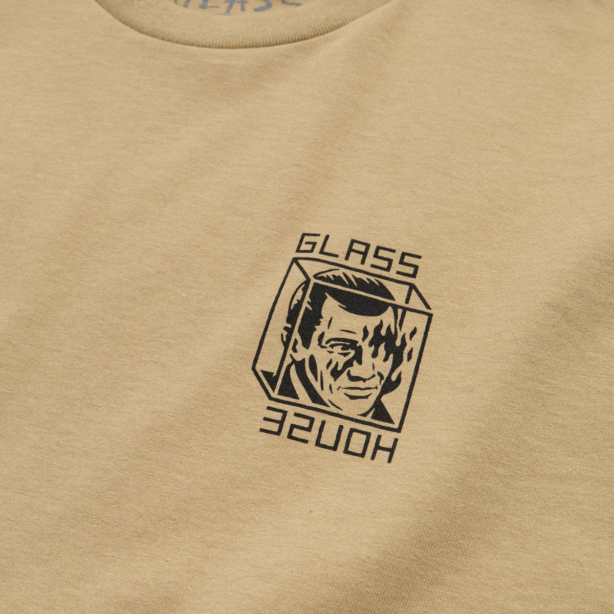 Glass House House Arrest Fire T-Shirt - Tan image 2