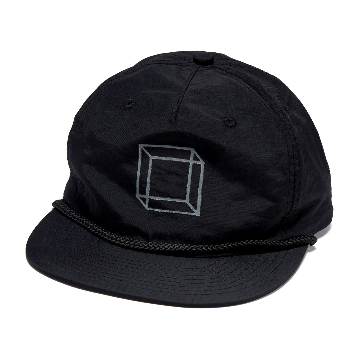 Glass House Nite Cap Snapback Hat - Black image 1