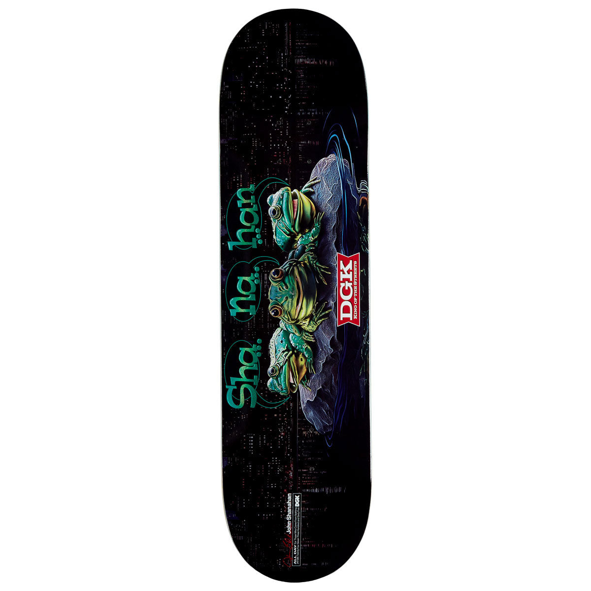 DGK Triplets Shanahan Skateboard Deck - 7.80
