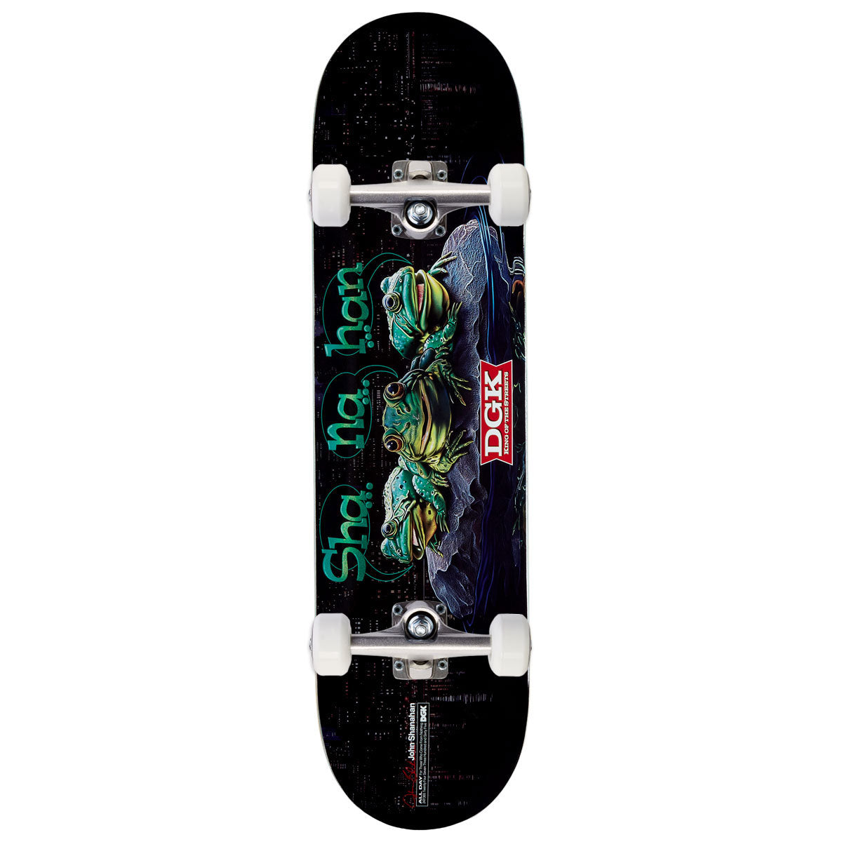 DGK Triplets Shanahan Skateboard Complete - 8.10