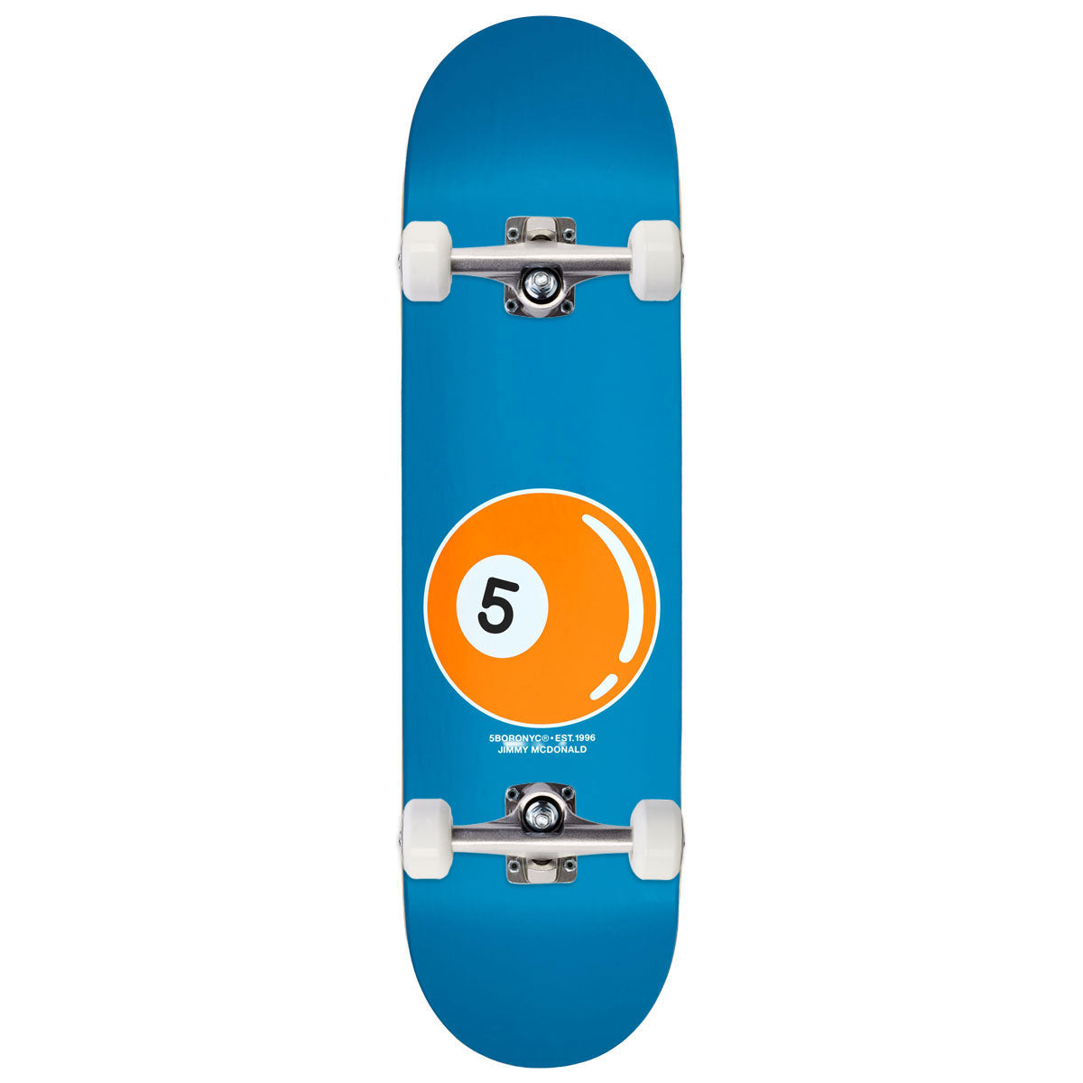 5Boro 5Ball Jimmy McDonald Skateboard Complete - 8.375