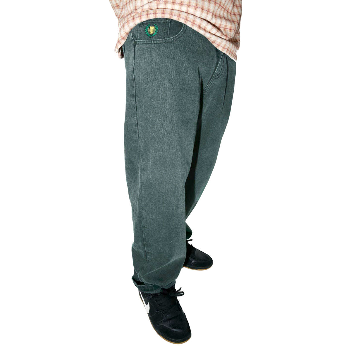 Theories Plaza Jeans - Washed Evergreen image 3