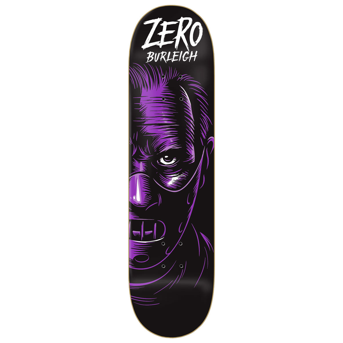 Zero Burleigh Fright Night Skateboard Deck - 8.50
