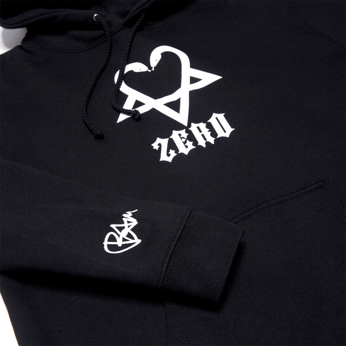 Zero x Bam Heart Small Hoodie - Black image 2