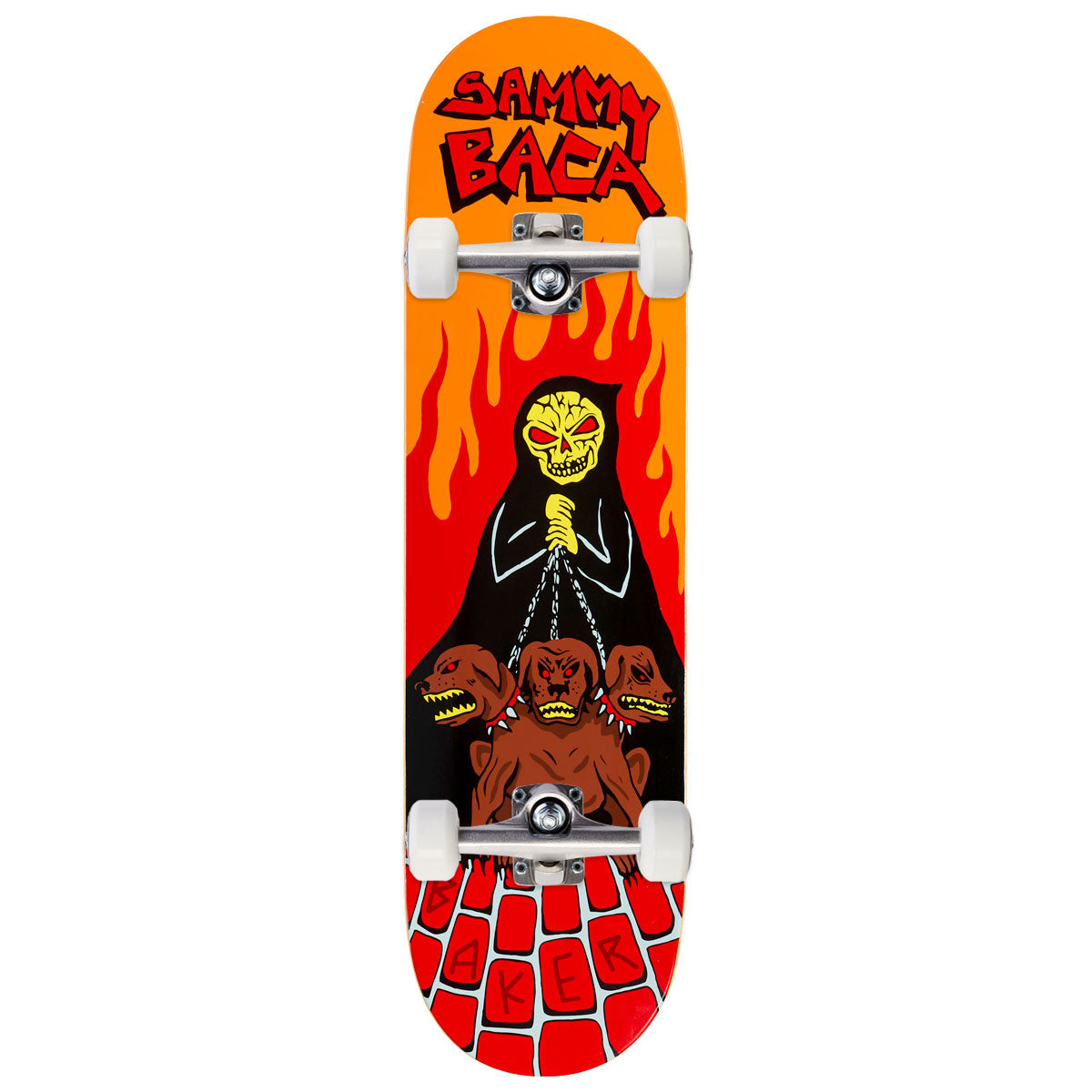 Baker Sammy Baca Cerberus Skateboard Complete - 8.50