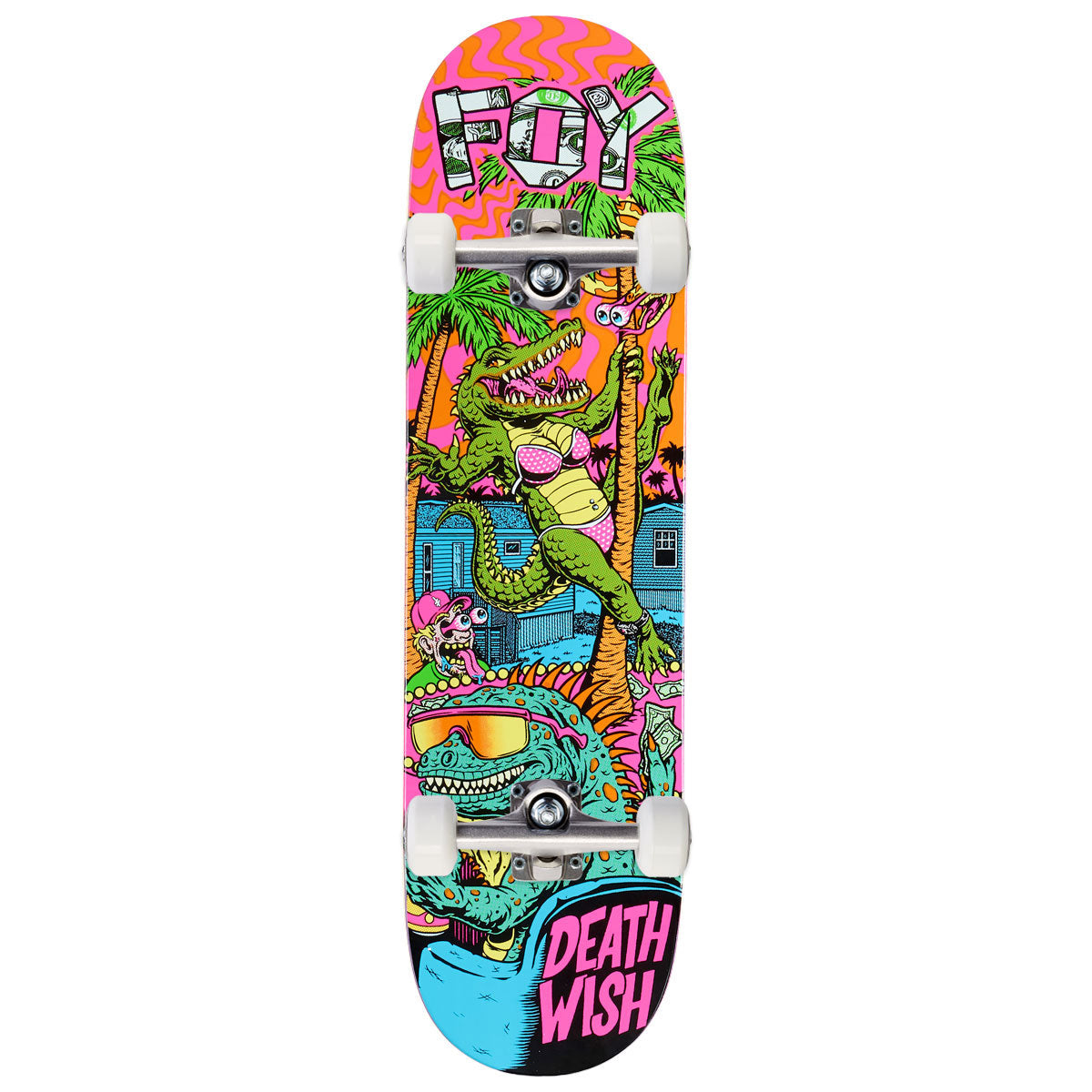 Deathwish Jamie Foy Dysfunction Skateboard Complete - 8.25