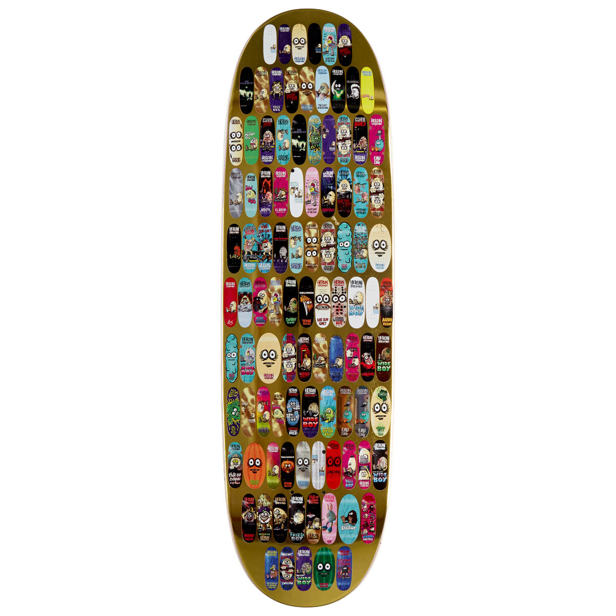 Heroin 100th Egg Skateboard Deck - 9.125