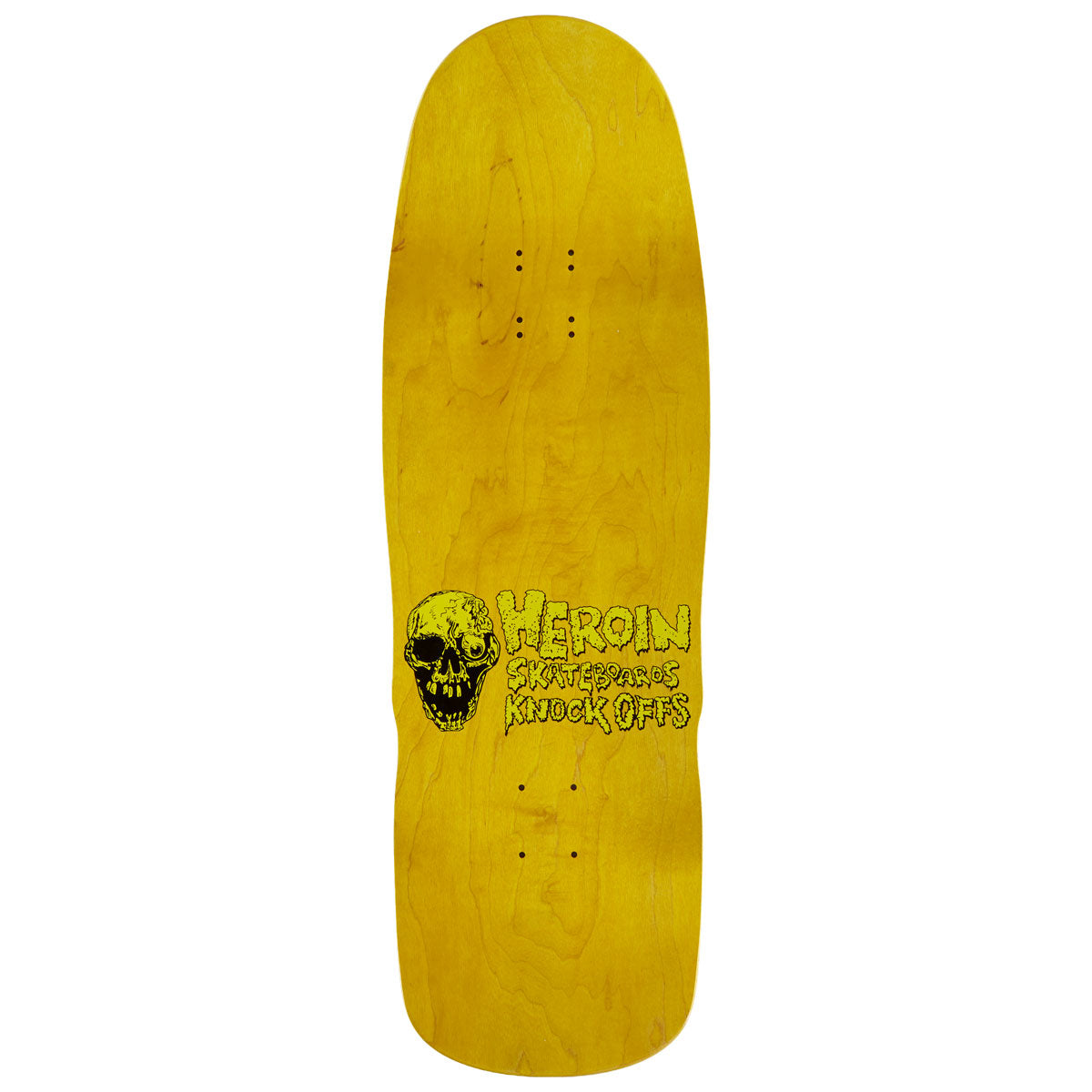 Heroin Dead Dave Knock Off Skateboard Deck - 10.10