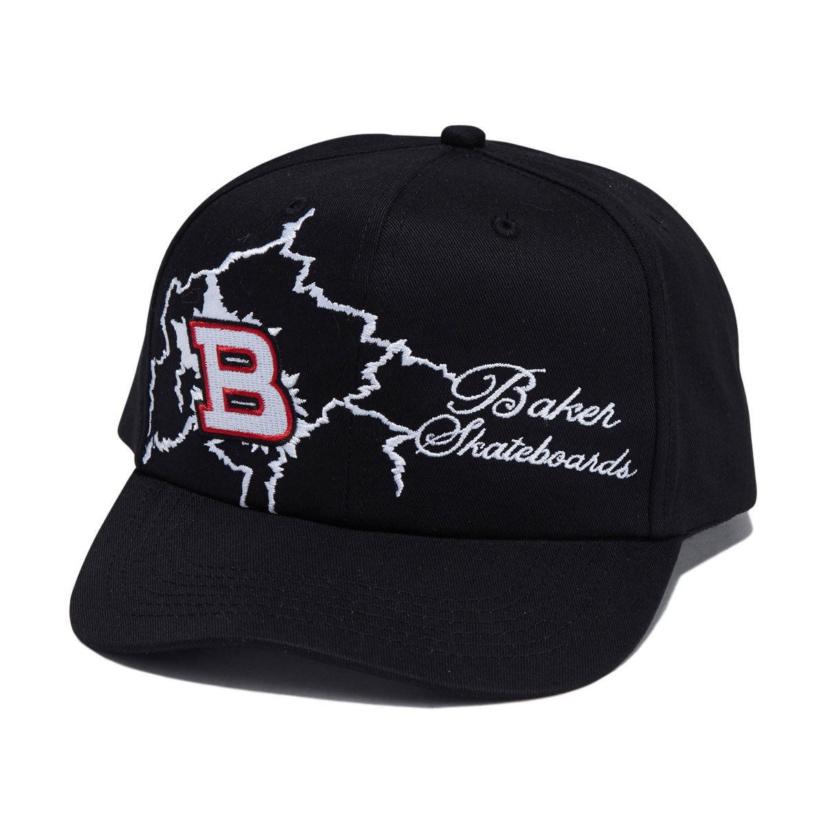 Baker Electrified B Snapback Hat - Black image 1