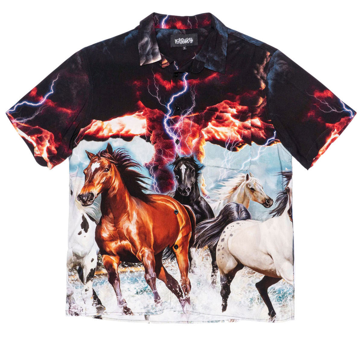Deathwish Post Modern Button Up Shirt - Multi image 1