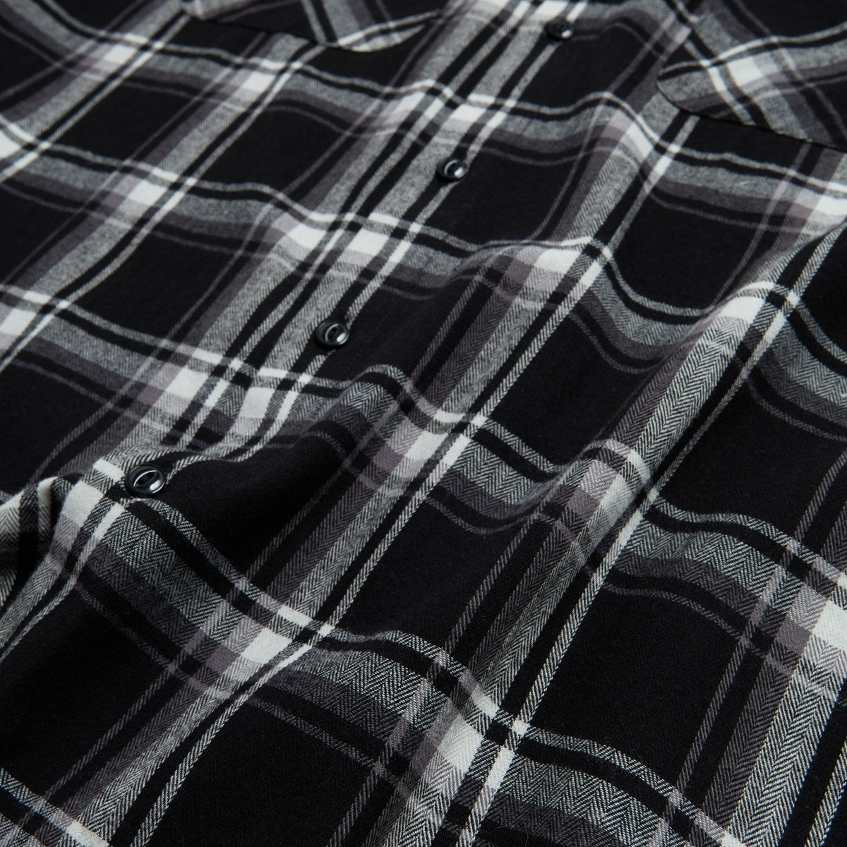 Deathwish Classic Flannel Shirt - Black/White image 5