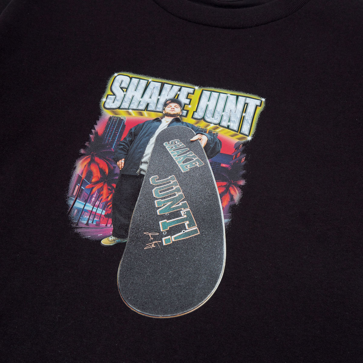 Shake Junt Foy T-Shirt - Black image 2
