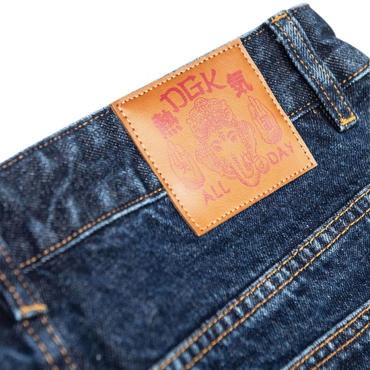 DGK Hydra Denim Shorts - Blue image 5