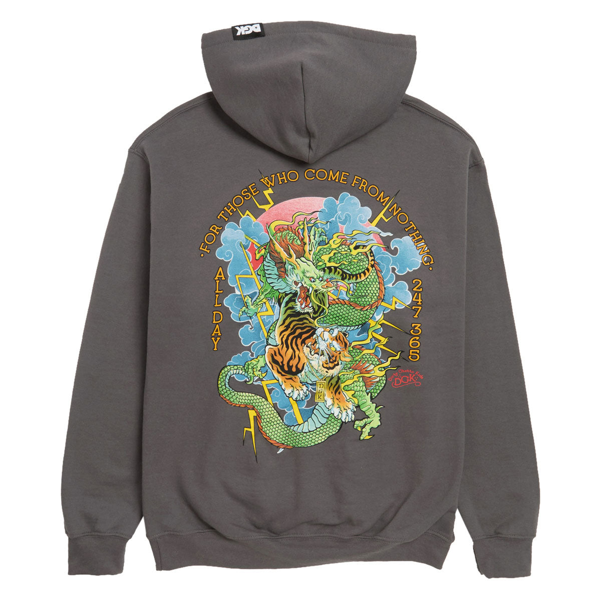 DGK Battle Hoodie - Charcoal image 1