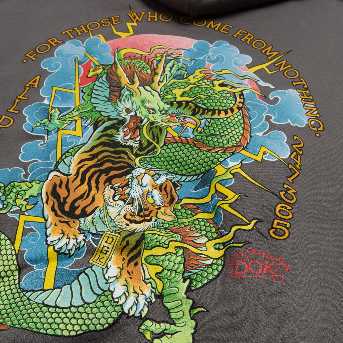 DGK Battle Hoodie - Charcoal image 3