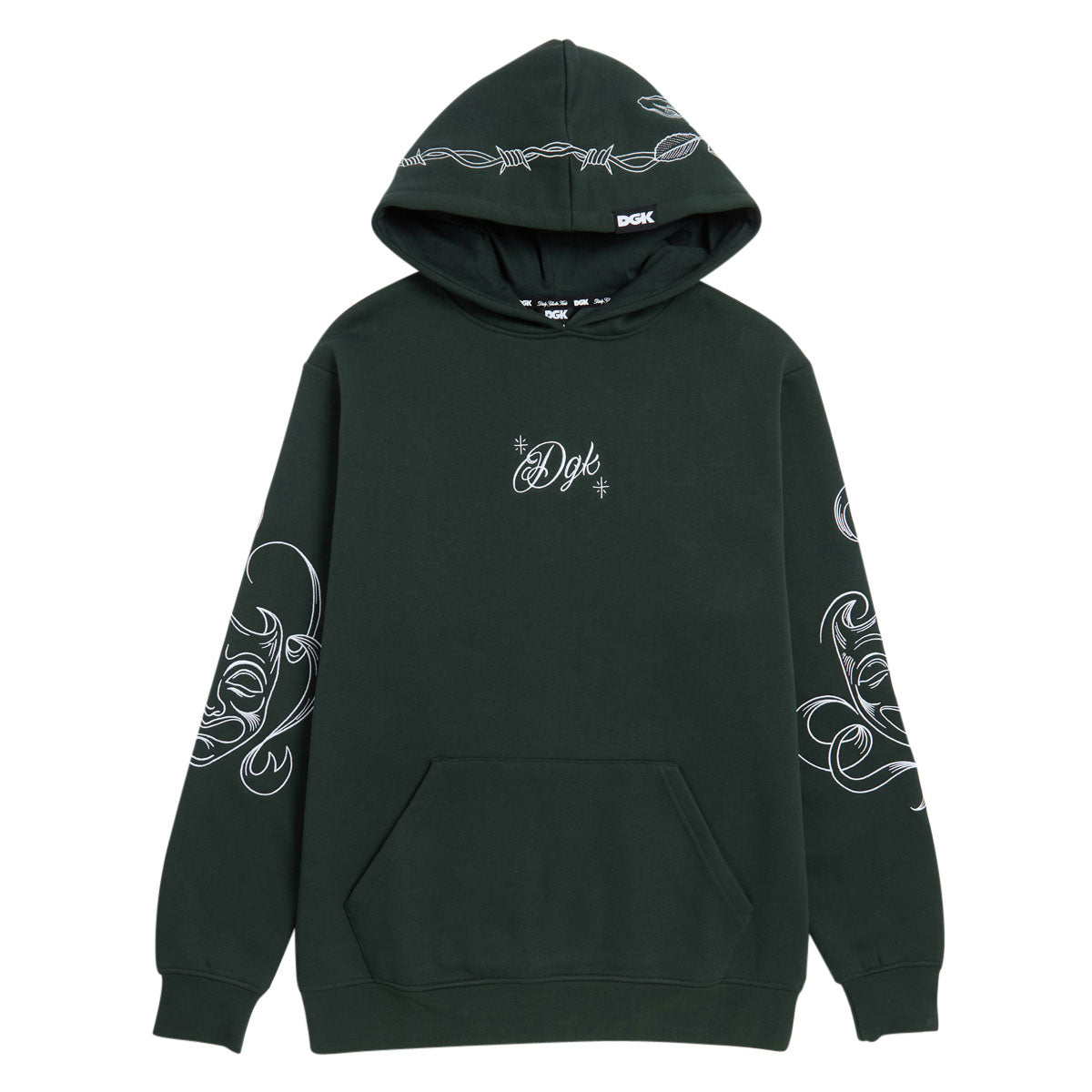 DGK Saints Hoodie - Forest Green image 1
