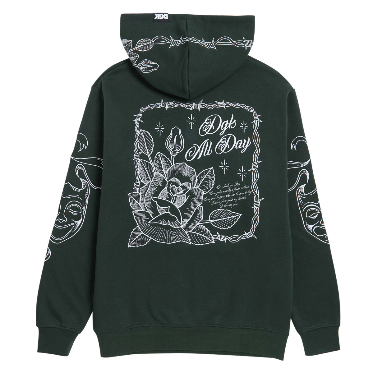 DGK Saints Hoodie - Forest Green image 2