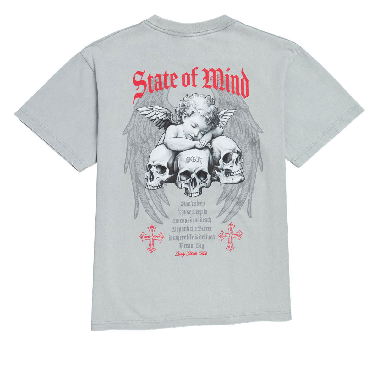DGK Angelic Boxy T-Shirt - Vintage Silver image 2