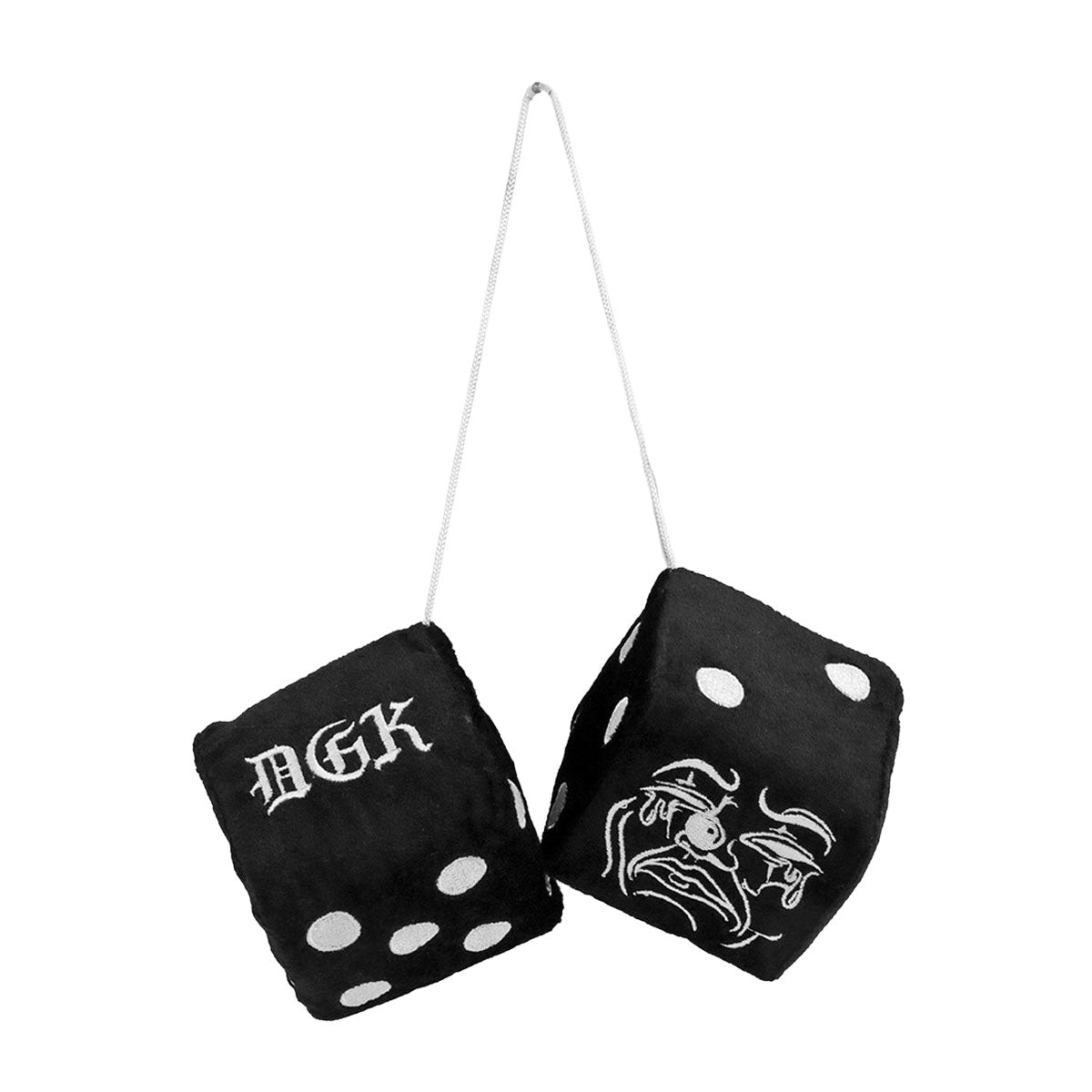 DGK Bones Plush Dice - Black image 1
