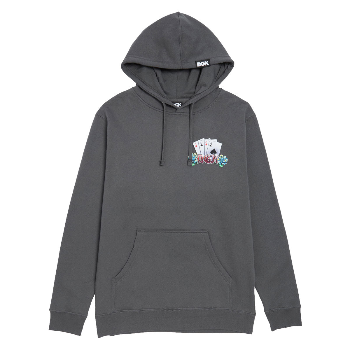 DGK Aces Hoodie - Charcoal image 2