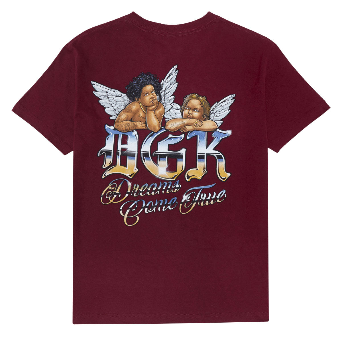DGK Gaze T-Shirt - Burgundy image 1