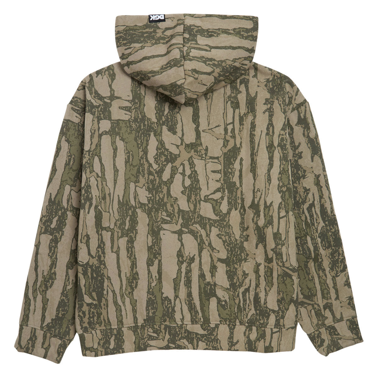DGK Cortex Zip Up Hoodie - Bark Camo image 2