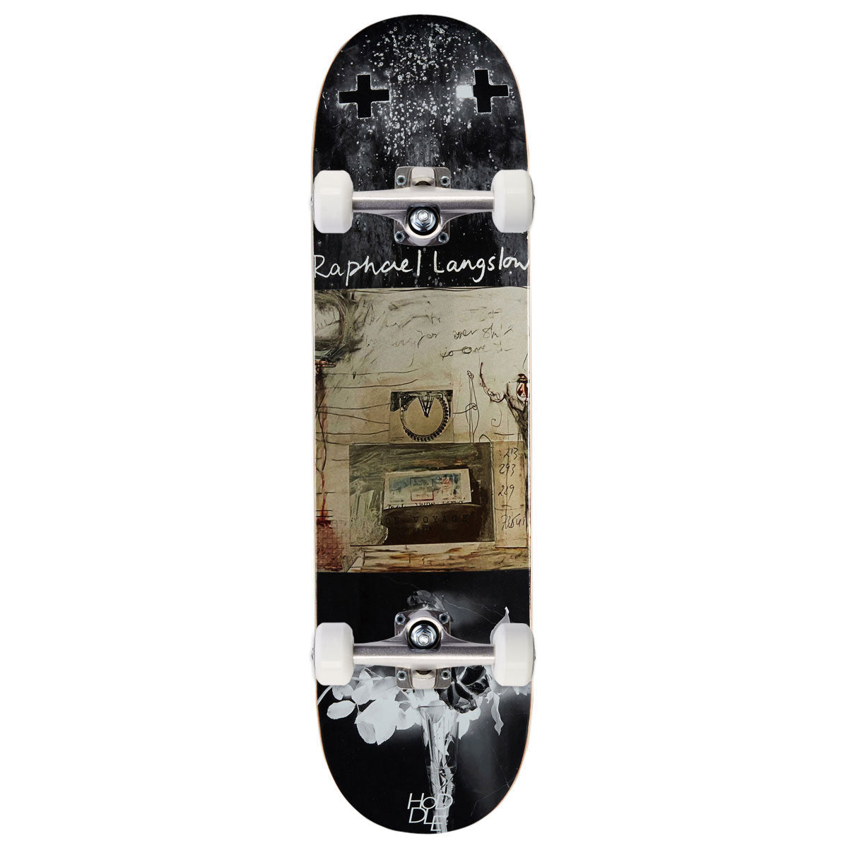 Hoddle Raphael Langslow Debut Pro Skateboard Complete - 8.25