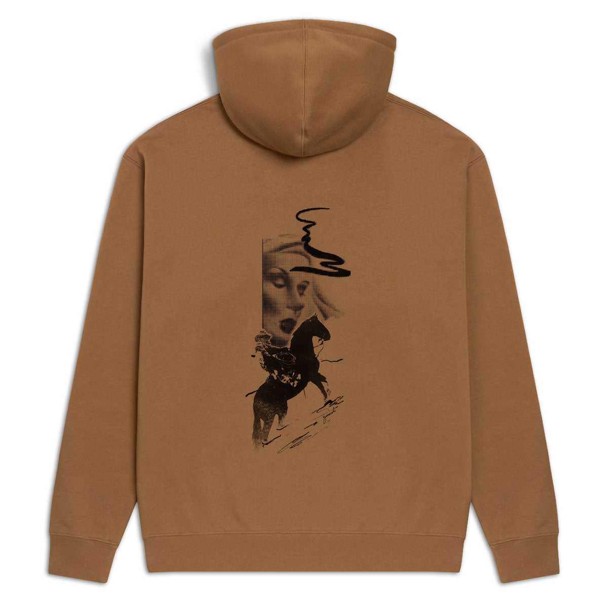 CCS x Zanereti Where To Go Hoodie - Saddle image 2