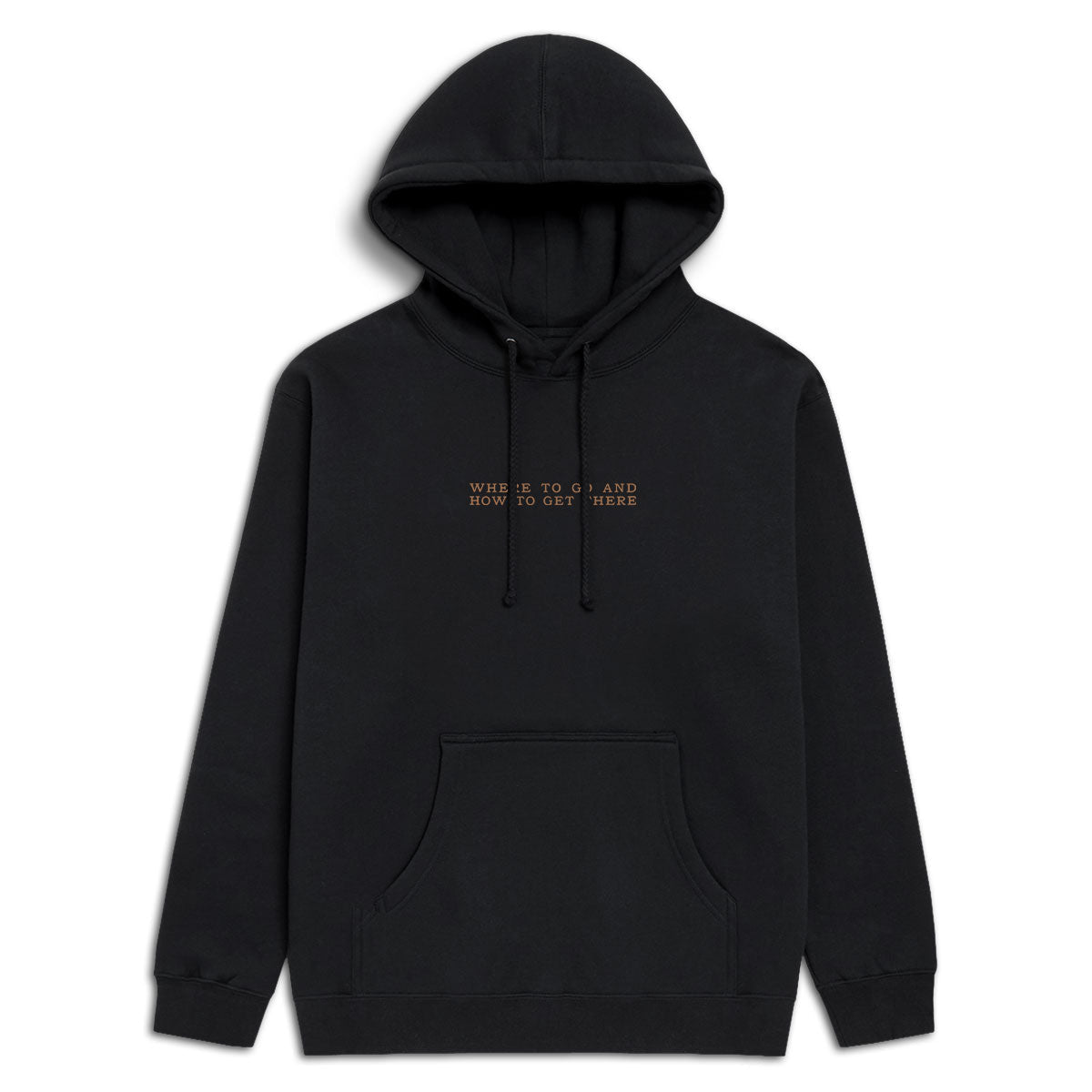 CCS x Zanereti Where To Go Hoodie - Black image 1