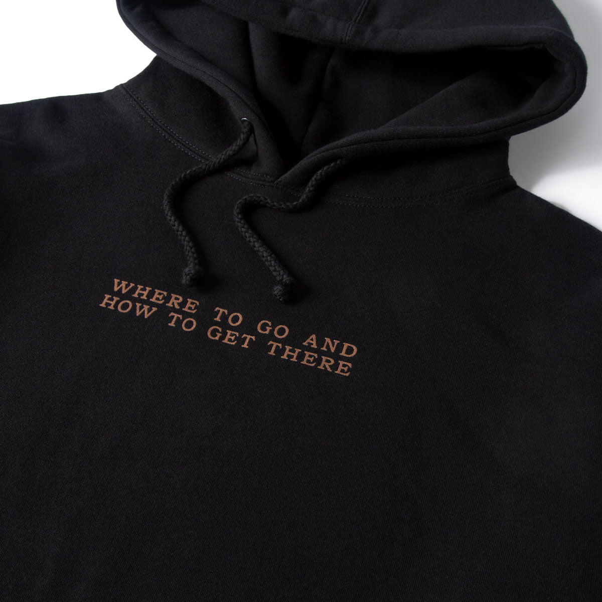 CCS x Zanereti Where To Go Hoodie - Black image 3