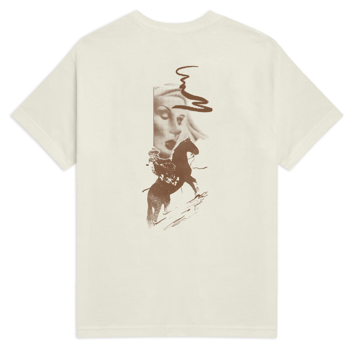 CCS x Zanereti Where To Go T-Shirt - Faded Cream image 2