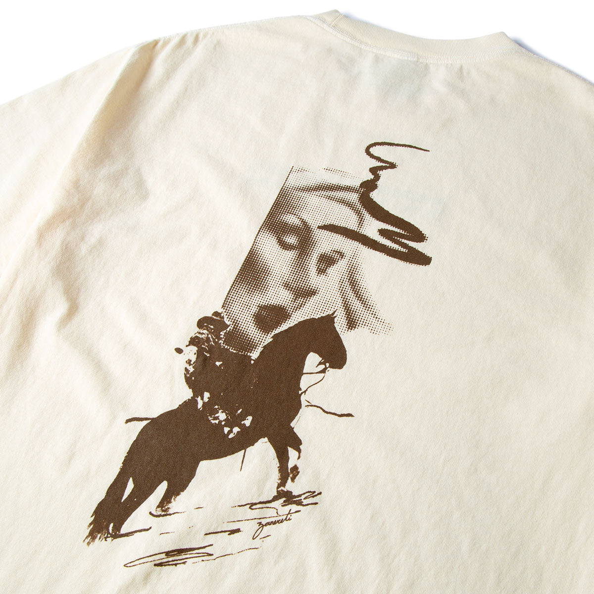 CCS x Zanereti Where To Go T-Shirt - Faded Cream image 4