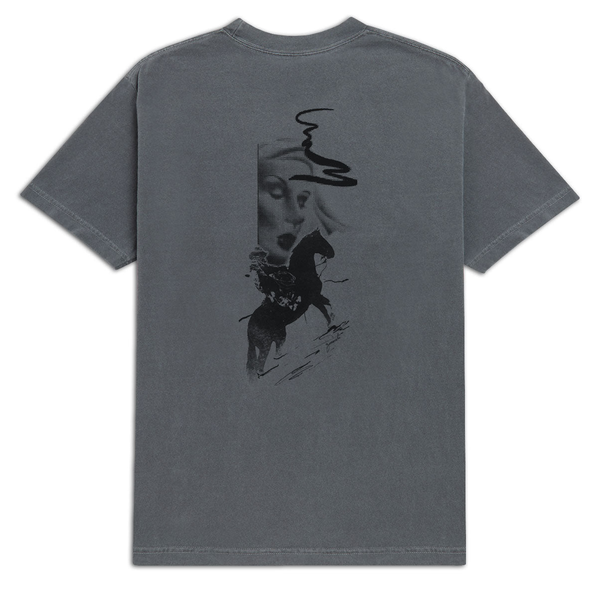 CCS x Zanereti Where To Go T-Shirt - Faded Black image 2