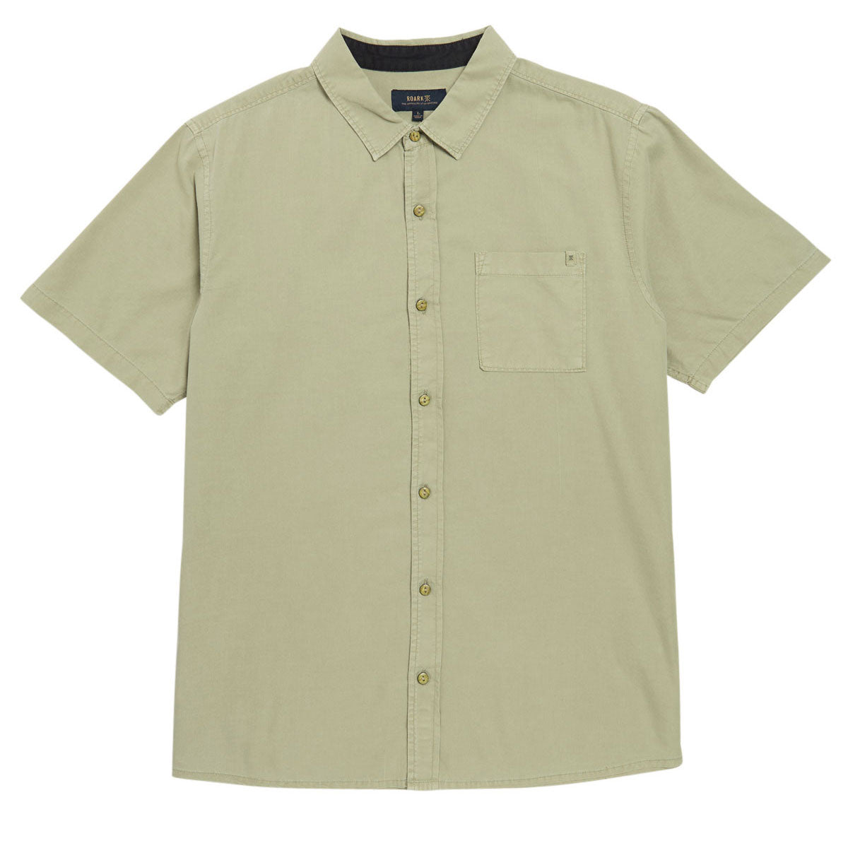 Roark Made To Fade Shirt - Faded Olive image 1
