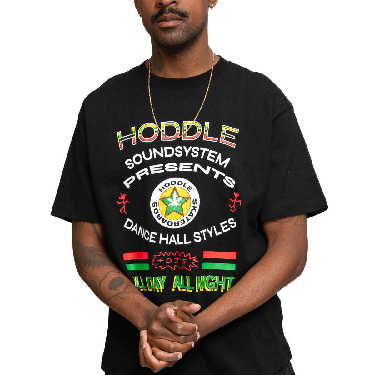 Hoddle Sound System T-Shirt - Black image 2