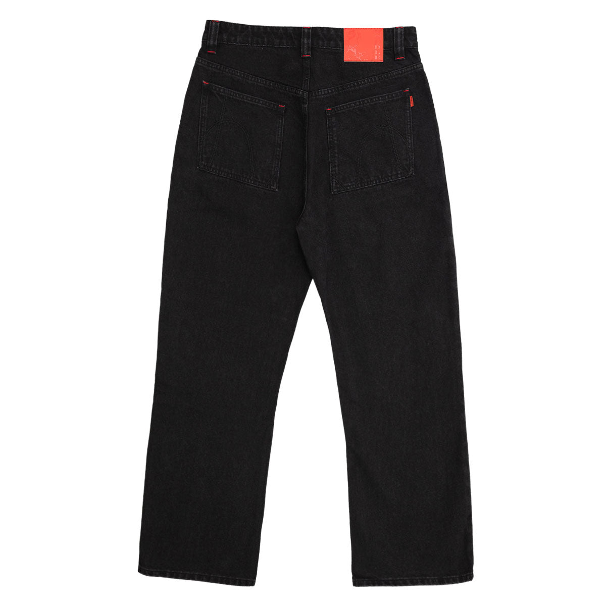 Hoddle Routine Straight Cut Jeans - Black image 2