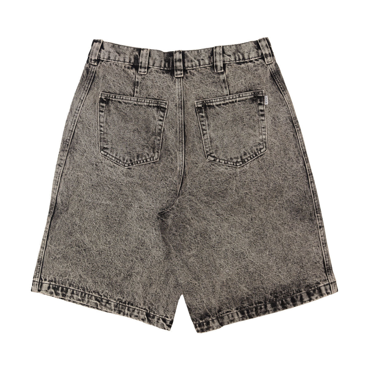 Hoddle Bermuda Shorts - Overdye Grey Denim image 2