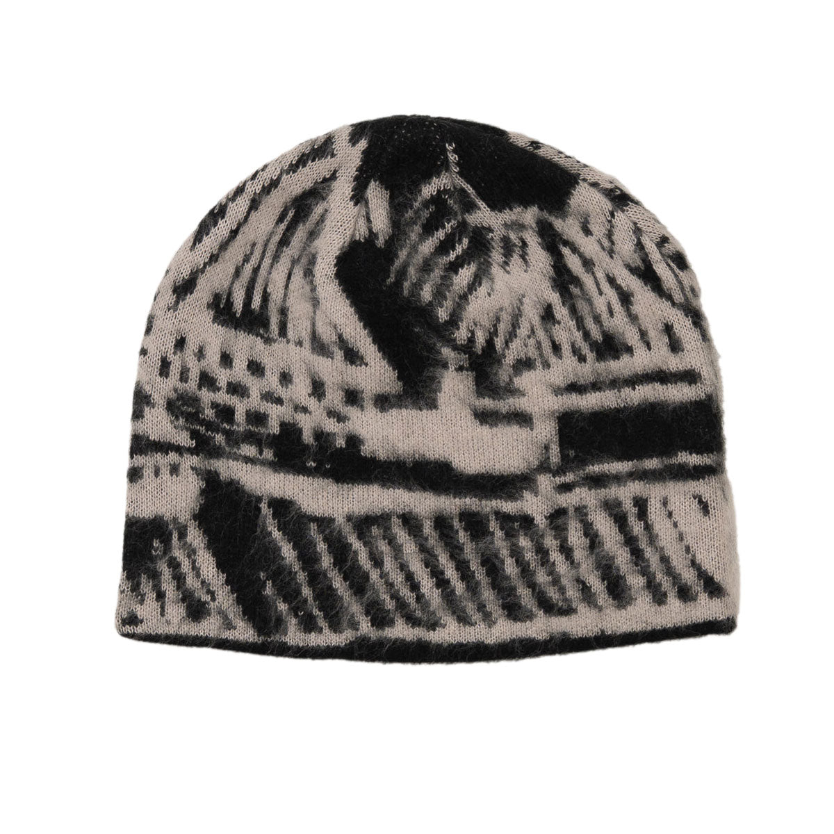 Hoddle Mohair Landscape Beanie - Black image 2