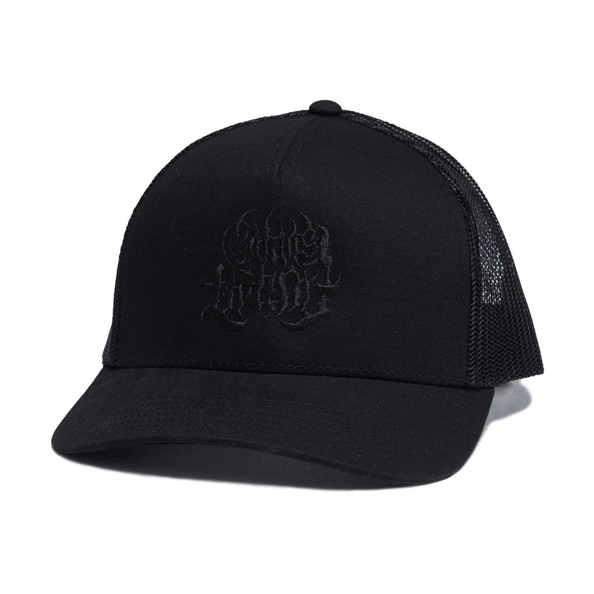 Satan's Drano Trucker Hat - Black/Black image 1