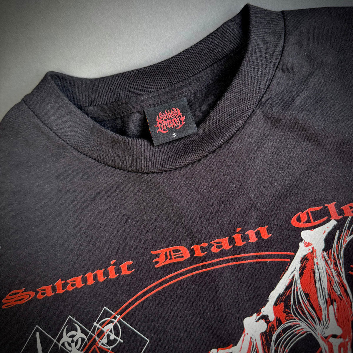 Satan's Drano Tweaker Eddie T-Shirt - Black image 2