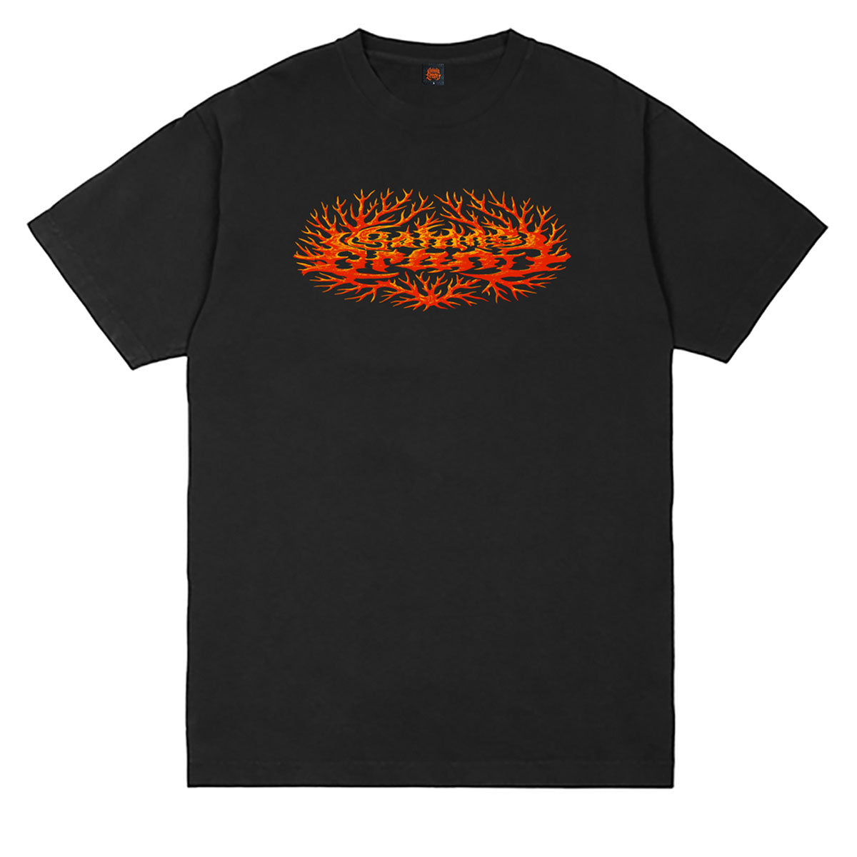 Satan's Drano Coral Logo T-Shirt - Black image 1