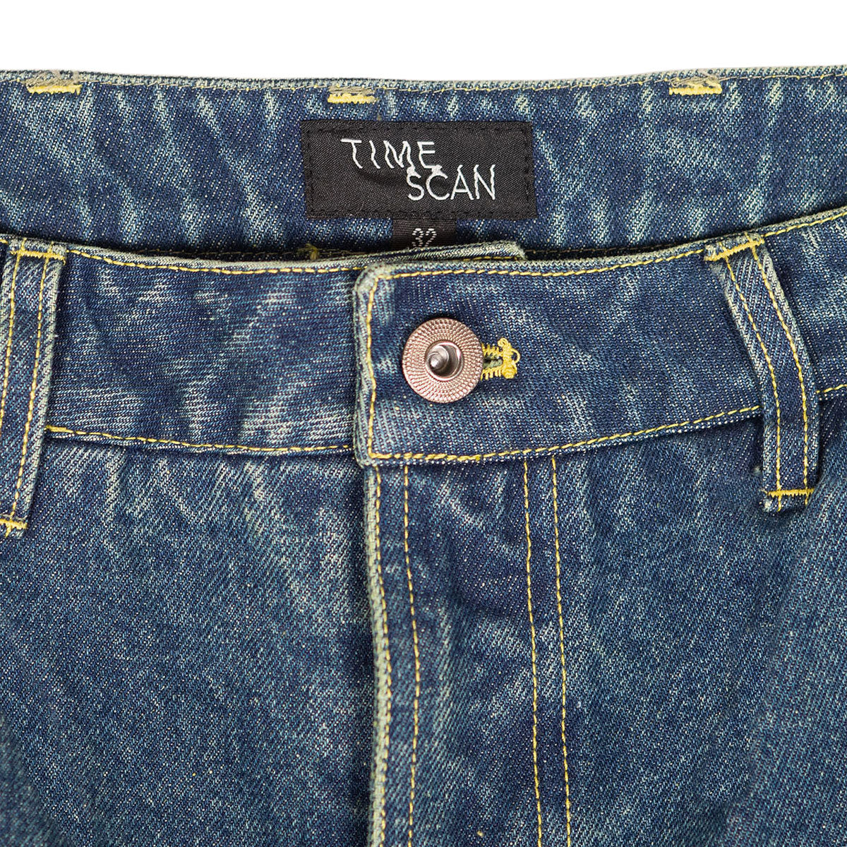 Timescan Relaxed Denim Jeans - Dark Blue image 4