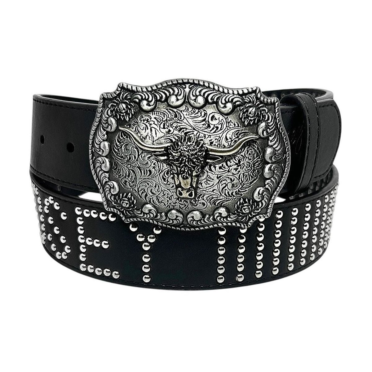 Loosey Interchangable Buckle Belt - Black image 1